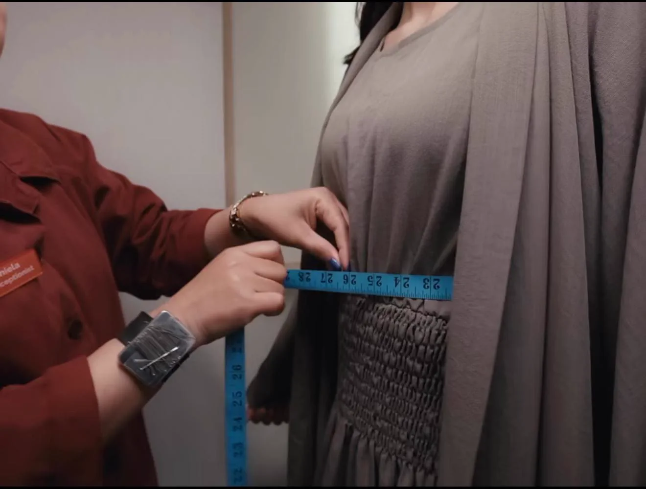 Garments and fabric at Tailor Express.
