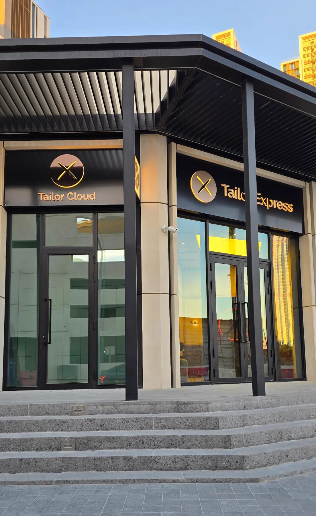 Alterations work at Tailor Express.